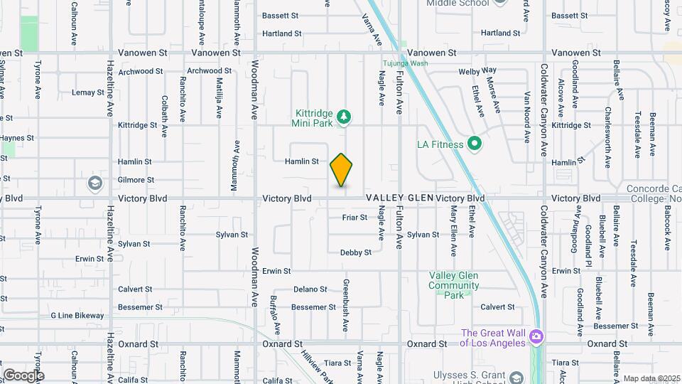 13437 Victory Blvd Mapa y Detalles de la Ubicación