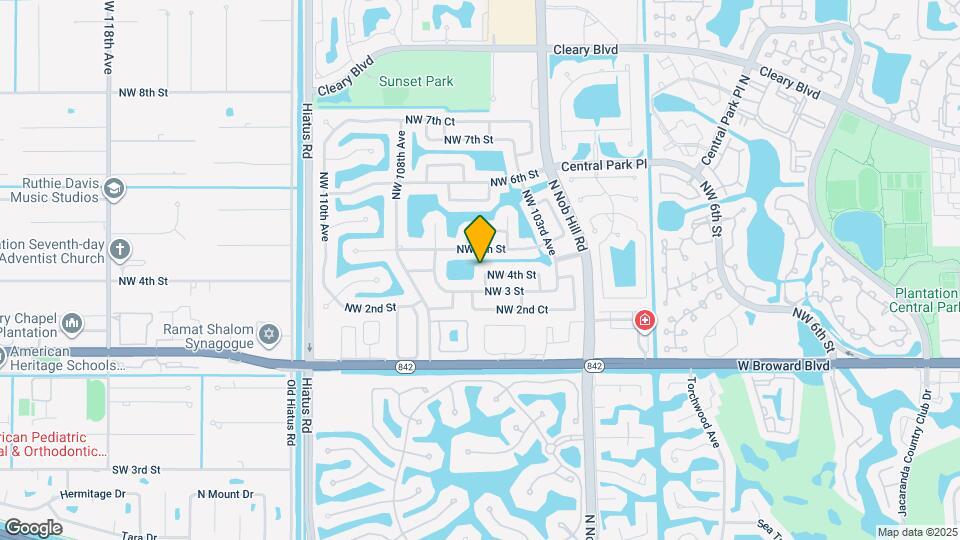 10563 NW 4th St Map and Location Details