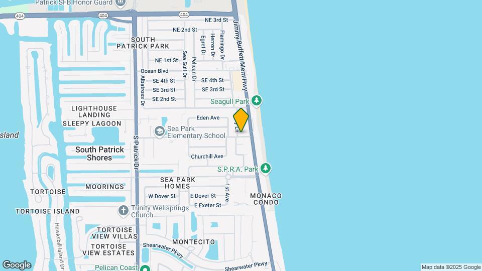 55 Sea Park Blvd Mapa y Detalles de la Ubicación