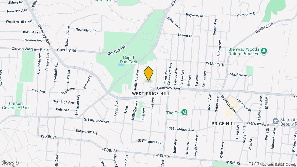 1223 Texas Ave Map and Location Details