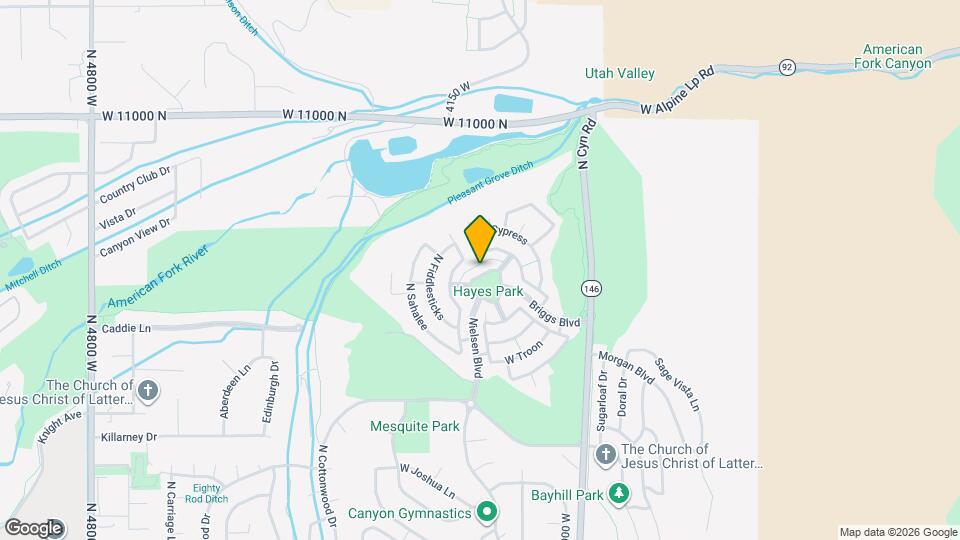 4098 Hayes Cir Map and Location Details