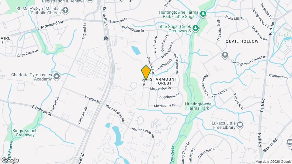 7409 Starvalley Dr Map and Location Details