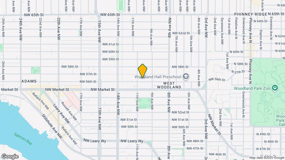 928 NW 56th Street, Unit C Map and Location Details