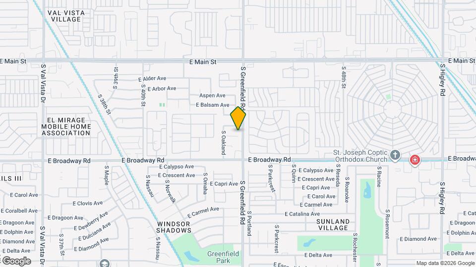 4354 E Birchwood Cir, Unit 106 Map and Location Details