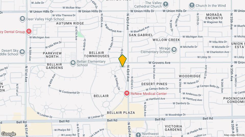 17635 N Lindner Dr Map and Location Details