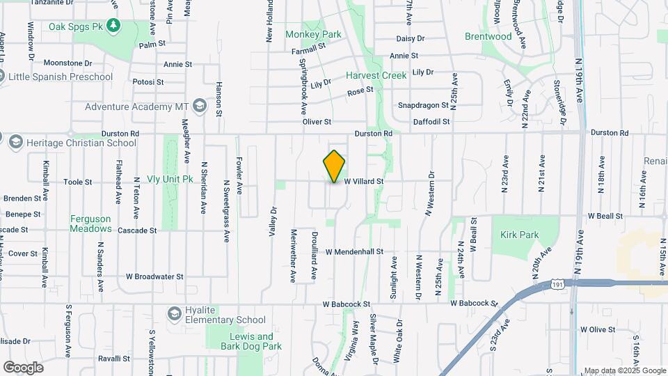 2940 W Villard St, Unit H Mapa y Detalles de la Ubicación