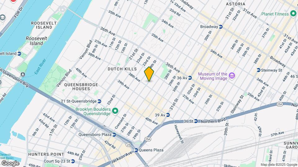 3735 Crescent St Map and Location Details
