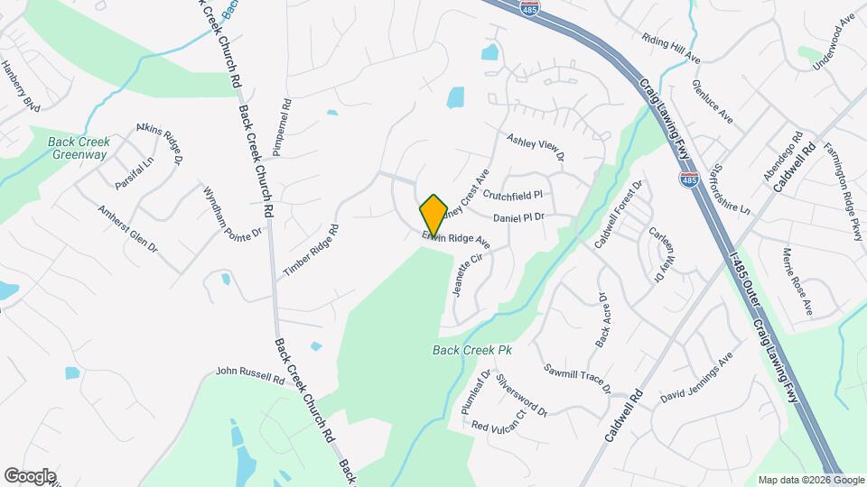 11619 Erwin Ridge Ave, Unit 2225 Mapa y Detalles de la Ubicación