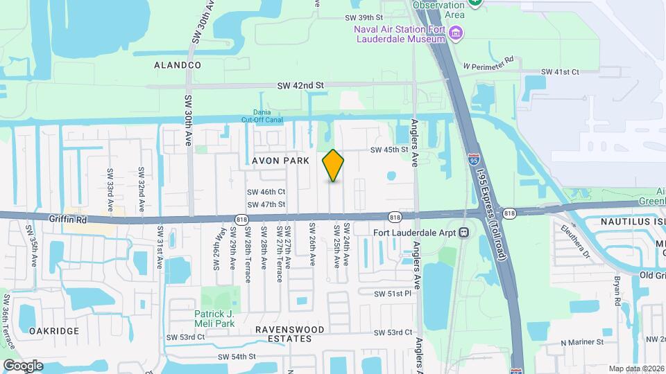 4670 SW 25th Ave Map and Location Details