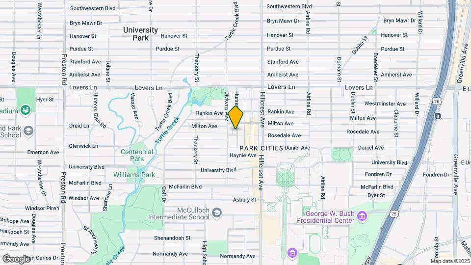 6701 Hursey St Map and Location Details