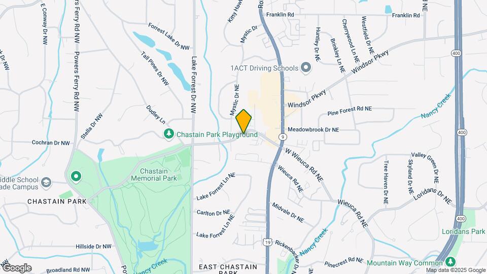 1012 Chastain Park Ct NE Map and Location Details