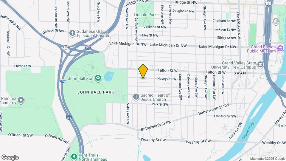 1140 Hovey St SW Map and Location Details