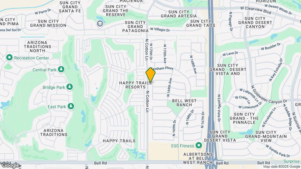 17964 N 170th Ln Map and Location Details