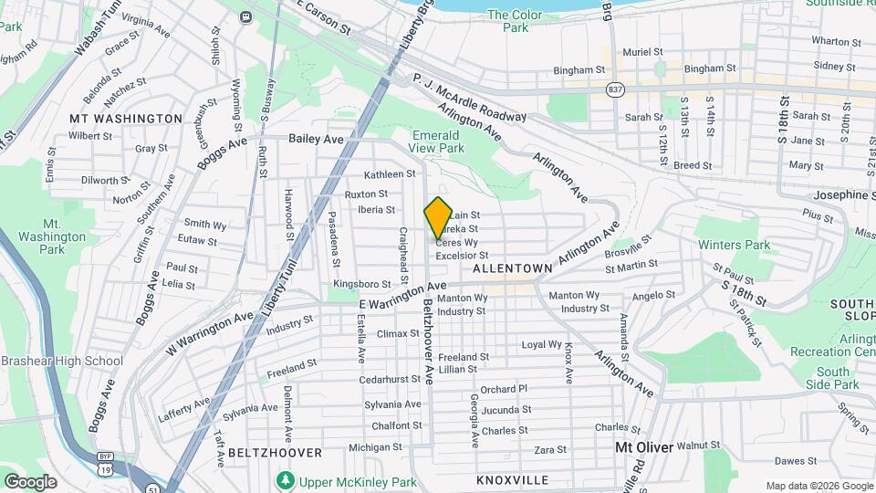 612 Ceres Wy Map and Location Details