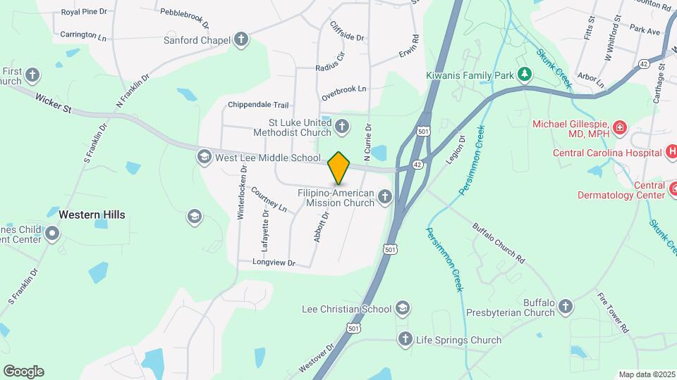 301 Abbott Dr Map and Location Details