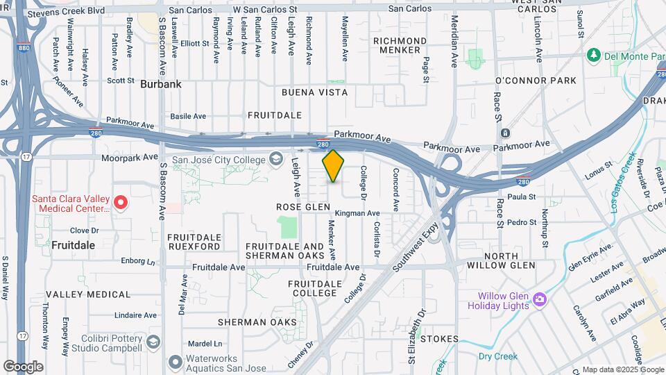 692 Menker Ave Map and Location Details