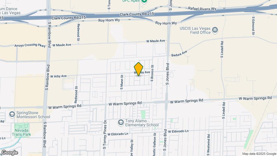 6255 W Arby Ave Mapa y Detalles de la Ubicación