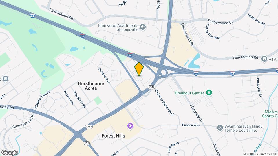 9400 Hurstbourne Park Blvd Louisville, KY Map and Location Details