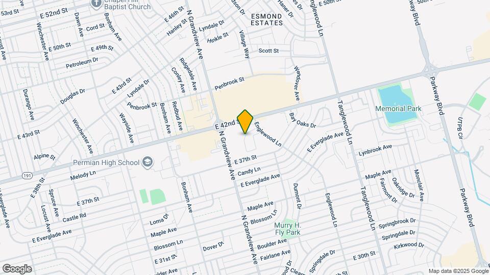 3836 Englewood Cir Map and Location Details