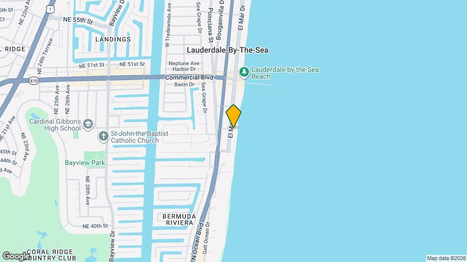 4144 El Mar Dr Map and Location Details