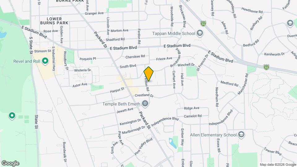 2029 Ferdon Rd Map and Location Details