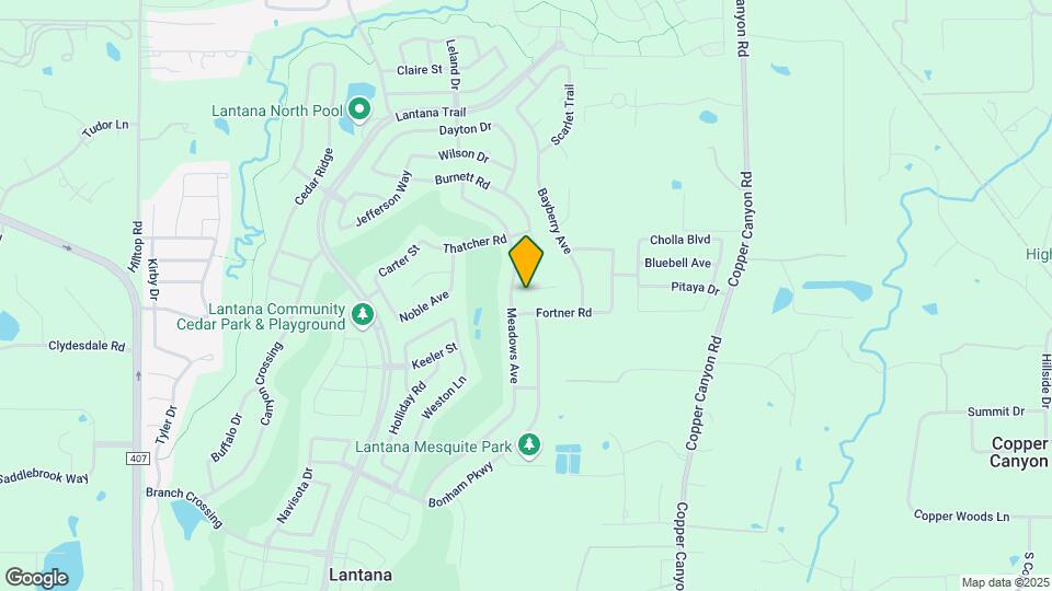 920 Fannin Dr Map and Location Details