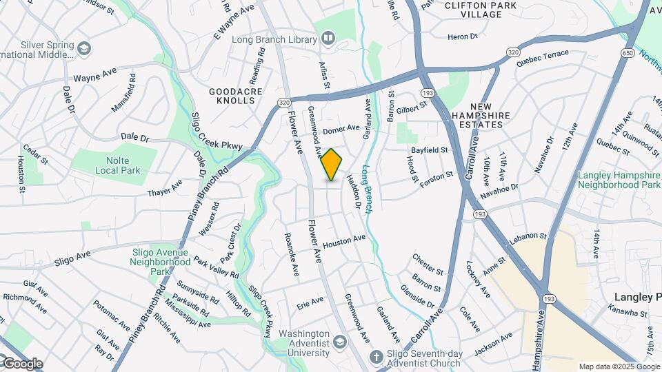 8401 Greenwood Ave Map and Location Details