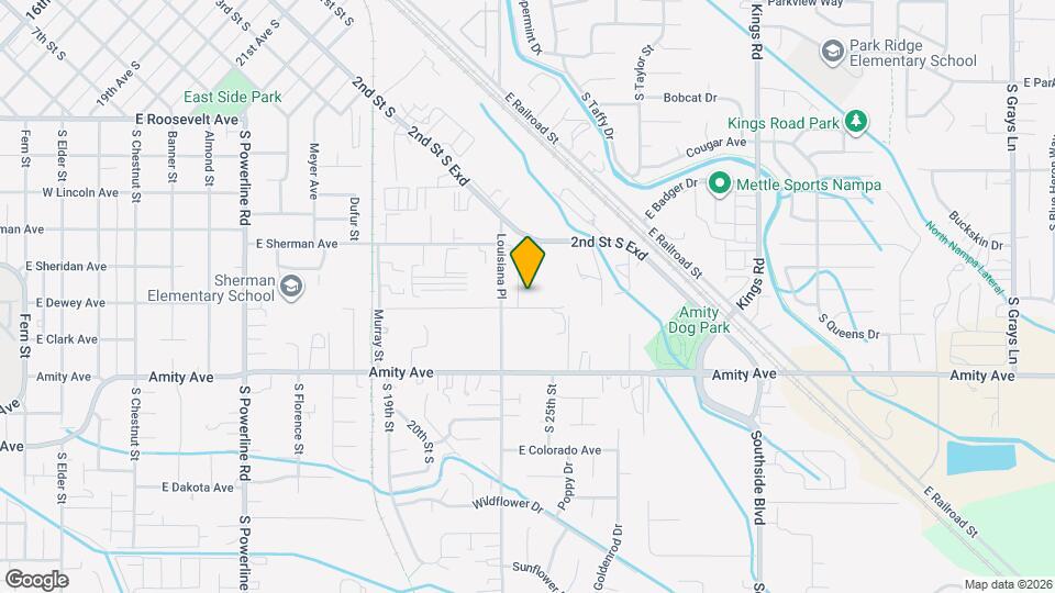 2322 E Dewey Ave Map and Location Details