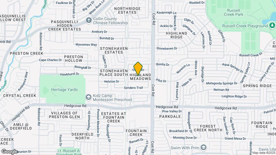 4032 Guthrie Dr Mapa y Detalles de la Ubicación