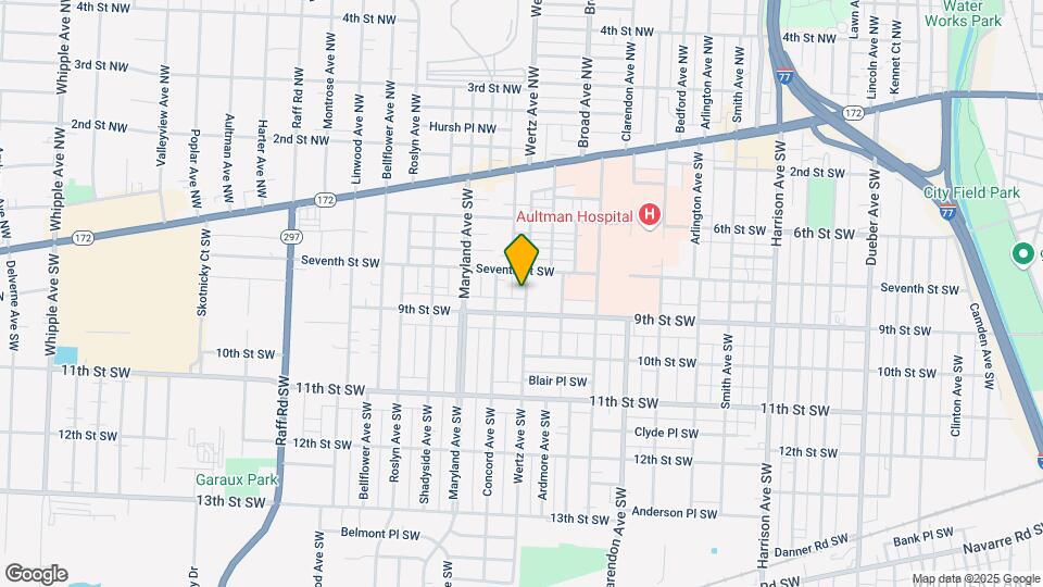 801 Wertz Ave SW Map and Location Details