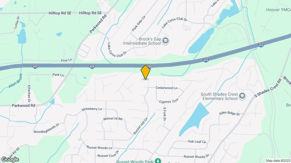 1691 Russet Hill Cir Mapa y Detalles de la Ubicación