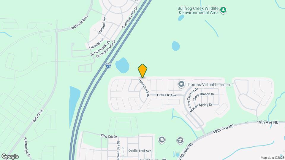 6139 Trent Creek Dr Map and Location Details