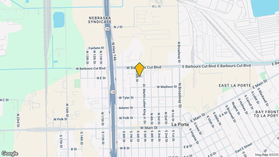 532 N 6th St Map and Location Details