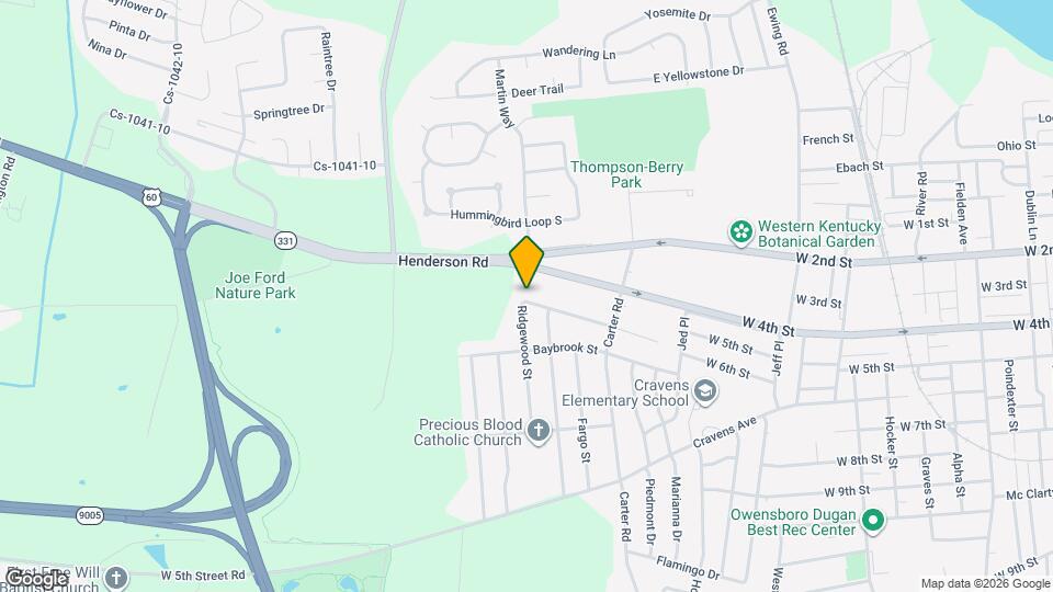 3331 Ridgewood St Map and Location Details