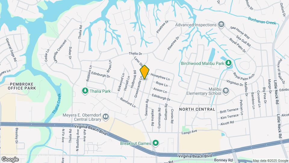 521 Lynn Shores Dr Map and Location Details