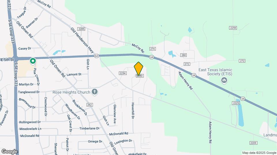 10329 County Rd 2253 Map and Location Details