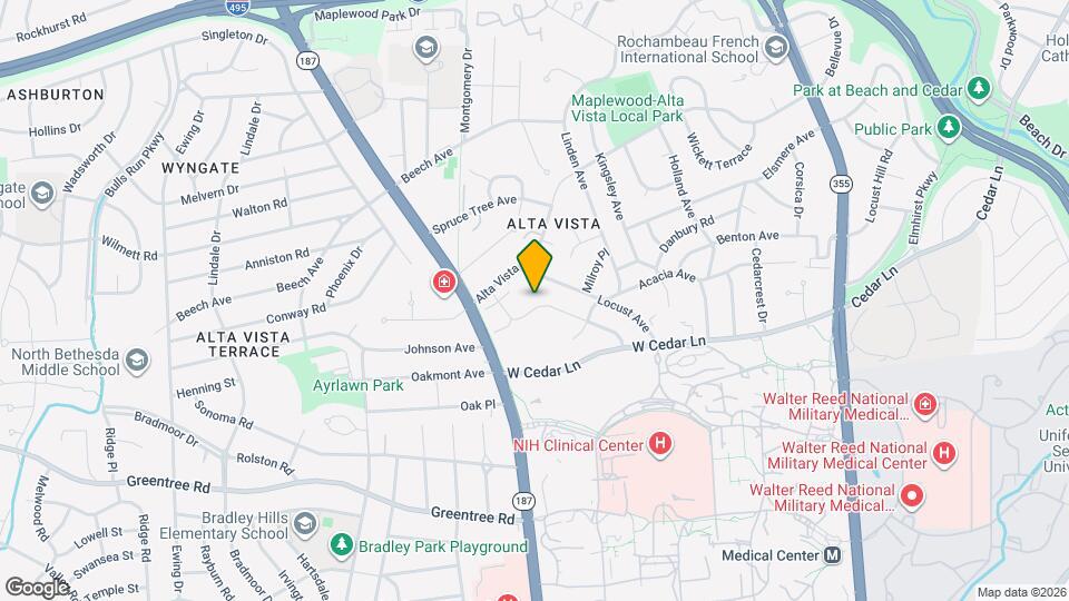 5319 Camberley Ave Map and Location Details
