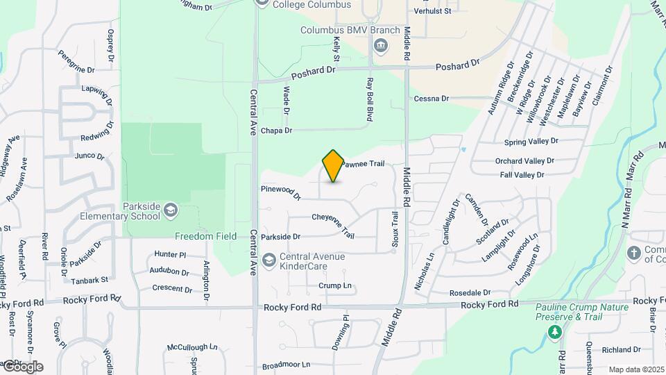 2069 Pawnee Ct E Map and Location Details