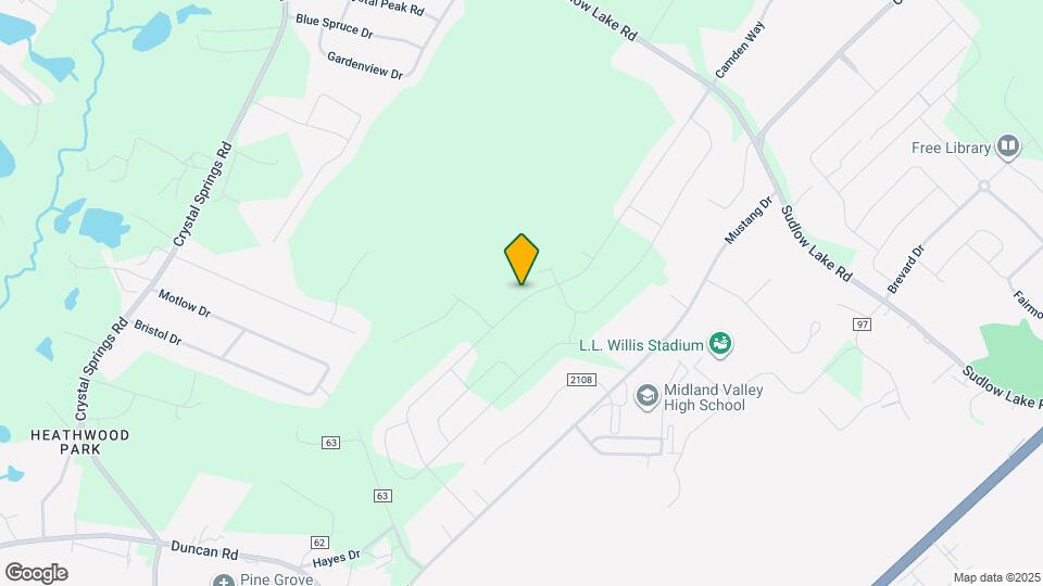 6357 Whirlaway Rd Map and Location Details