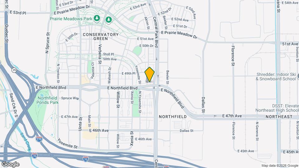 9033 E Northfield Blvd Map and Location Details