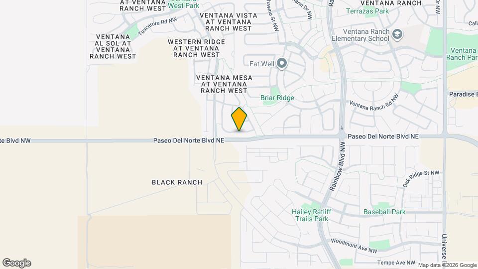 7836 Latir Mesa Rd NW Map and Location Details