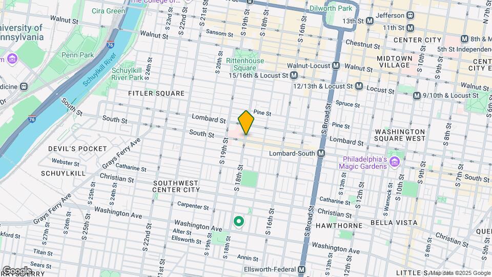 1745 South St Map and Location Details