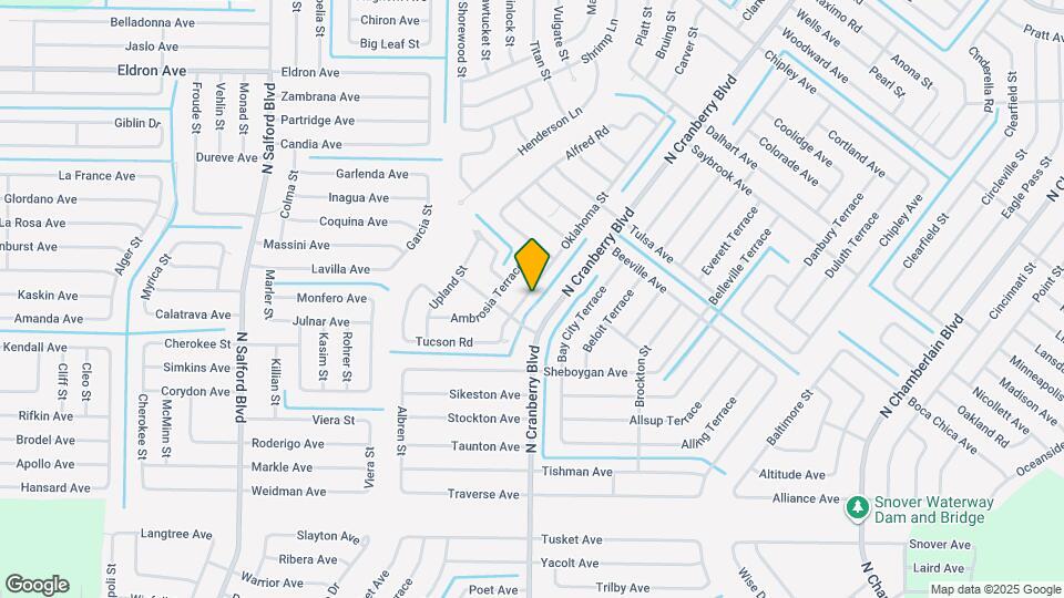 3092 Oklahoma St Map and Location Details