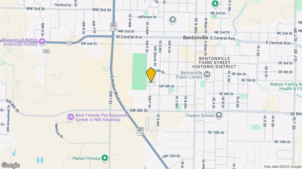 614 SW 5th St Map and Location Details