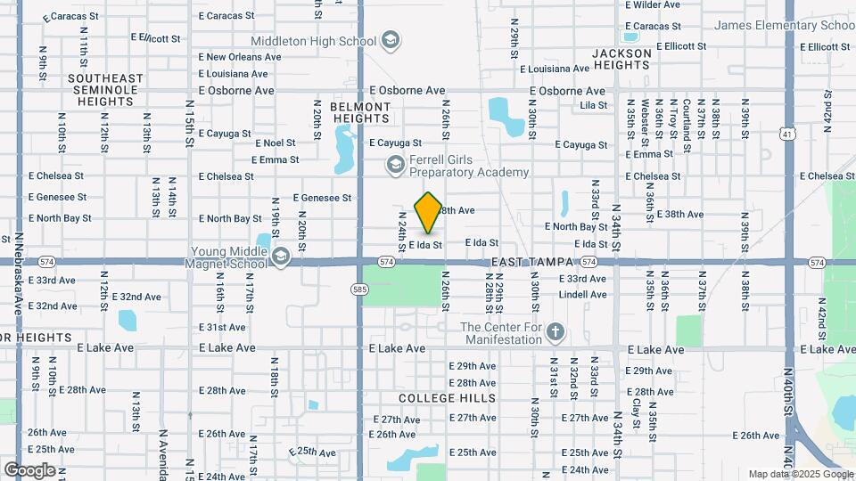 2416 E Ida St Map and Location Details