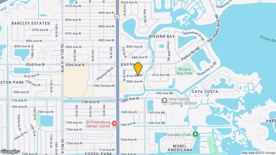 132 81st Ave N Map and Location Details