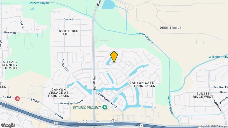 4523 Matagorda Lakes Dr Map and Location Details