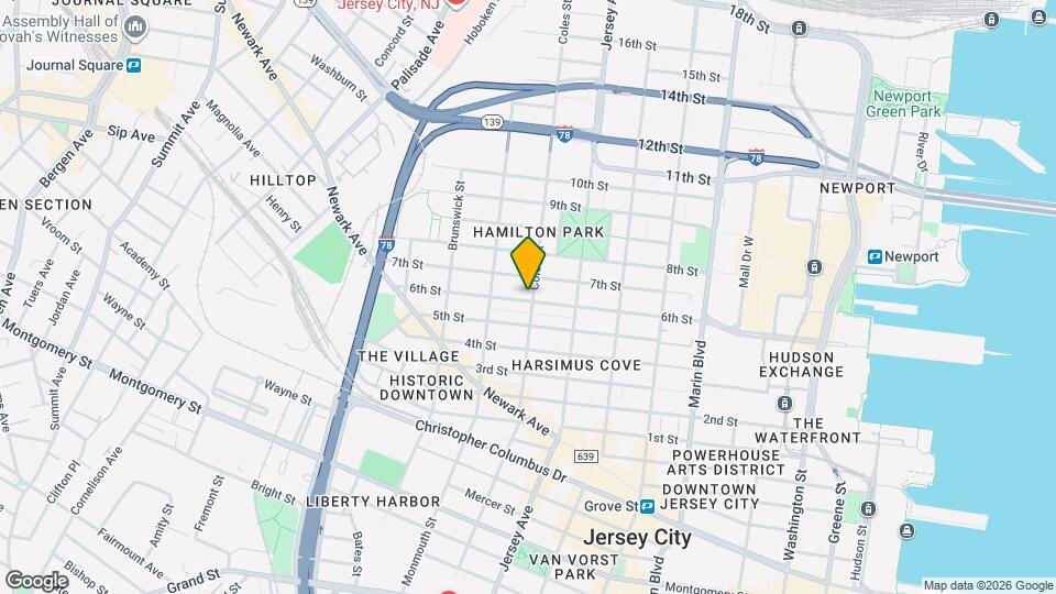 109 Coles St Map and Location Details