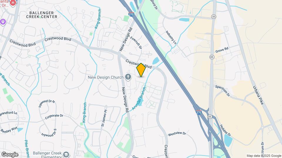 7117 Gresham Ct E Map and Location Details