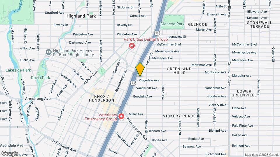 5131 Ridgedale Ave Mapa y Detalles de la Ubicación